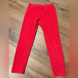 Place by Childrens Place Red Legging Size Small 5/6